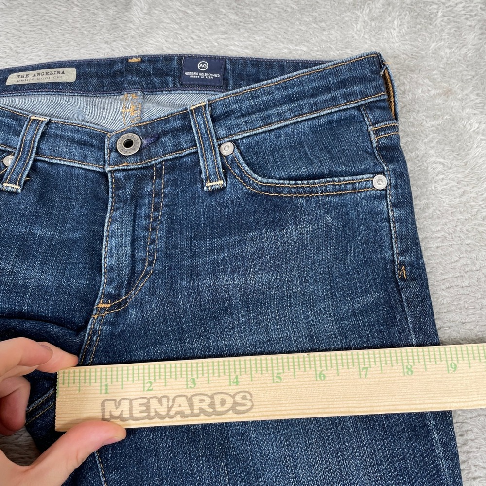 AG Adriano Goldschmied Angelina Jeans Womens 26R Blue Petite Boot Cut Denim - Picture 10 of 13